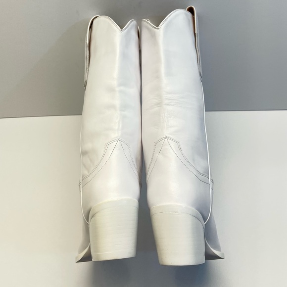 JEFFREY CAMPBELL Floured Western Boot in White Size 7 - Picture 9 of 11